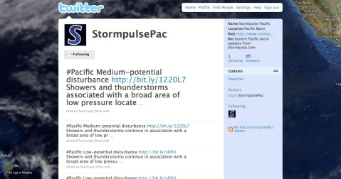 Stormpulse Pacific on twitter